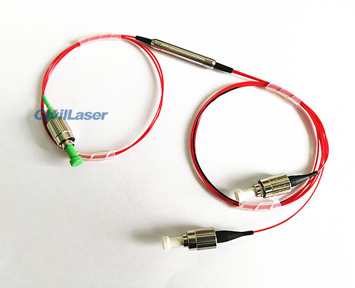 PM fiber splitter